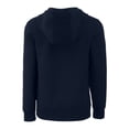 thumbnail image 3 of Men's Cutter & Buck Navy Kansas City Chiefs  Americana Roam Eco Half-Zip Recycled Pullover Hoodie, 3 of 3