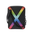 thumbnail image 1 of Pre-Owned LOUIS VUITTON Taiga Rainbow Danube Messenger Noir M30332 Men's Leather Shoulder Bag..., 1 of 11