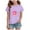 Pink, variant on Gubotare Girl Top Fashion Girls' Short Sleeve T Shirt Short Sleeve Tee for Girls (Yellow,Size 7-8 Years)