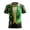 02-Green, variant on IWRICH Men's Holiday Tuxedo Printed Plus Size T-Shirts Graphic Short Sleeve Novelty Party Tops 12-Green XL