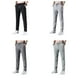 thumbnail image 3 of Pantalones elásticos de secado rápido para hombre de color sólido con absorción de humedad y cintura expandible, 3 of 5