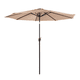 thumbnail image 5 of Sombrilla de Sol Jardín Eke Life Home con Manivela 2.7m EKE Life Home  Patio Umbrella, 5 of 5