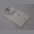 thumbnail image 3 of Men's Tuxedo shirt By Classix  Wing Tip Formal Pleated Front After Six M00 White, 3 of 3