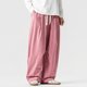 thumbnail image 3 of Kalauyu Men's Cargo Pants Joggers Casual Baggy Stretch Sweatpants Hiking Drawstring Pants with Pockets, 3 of 7