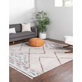 thumbnail image 3 of Unique Loom Aramis Collection Area Rug - Kavi (12' Square Ivory/Beige), 3 of 10