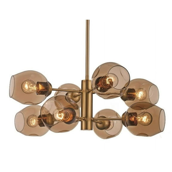 Trans Globe Lighting Pnd-2125 Clusters 8 Light 26" Wide Pendant - Gold