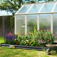 thumbnail image 2 of Outsunny Galvanized Planter Box, 8' x 4' x 1' Metal Garden Bed, 2 of 9