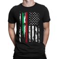 thumbnail image 2 of Clearance!Gephdiin Mens T-shirts Men T Shirt Independence Day 3d Digital Printing Casual Basic Tee Topsgraphic Tees 4th of July Compression Shirt Men Comfort Colors Tshirt Z Black 4XL, 2 of 3