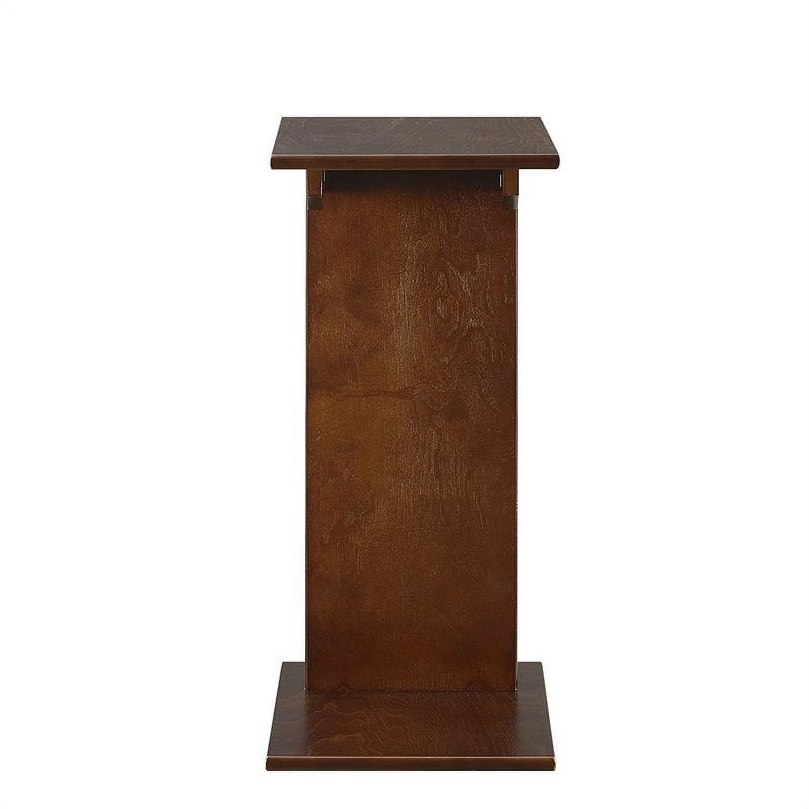 Convenience Concepts Designs2Go Abby C End Table with Magazine Holder, Espresso