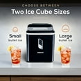 thumbnail image 4 of Igloo Automatic Ice Machine, Self-Cleaning Countertop Ice Maker with LED Control Panel, Black, 4 of 12