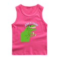 thumbnail image 1 of RXIRUCGD 2025 Vêtements d'Été pour Enfants Chemise de Base à Col Rond Sans Manches pour Garçons, 1 of 2