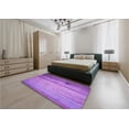 thumbnail image 4 of Ahgly Company Indoor Rectangle Patterned Heliotrope Purple Area Rugs, 5' x 7', 4 of 6