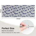 thumbnail image 5 of Blue Daisy Flower Floral Pattern Kitchen Rug Mat,Kitchen Runner Rugs Non Skid Washable,Decorative Kitchen Floor Mats for Kitchen,Sink,Laundry,17"X47", 5 of 5