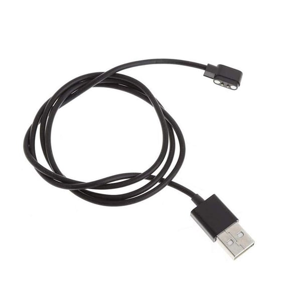 USB Charging Cable for Smart Watch, 2 Pin, 2.84mm Spacing, 80cm, Replacement Cord, Portable