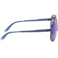 thumbnail image 4 of Carrera  Metal Unisex Aviator Sunglasses Matte Blue 64mm Adult, 4 of 5