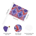 thumbnail image 2 of Handheld Flag Double-Sided Hand Waving Flag 8.2×5.5in Used For Team Activities Or Decoration In Decorative Places Palevioletred Moroccan Trellis Hand-Drawn Sketch_1 Six Piece, 2 of 8