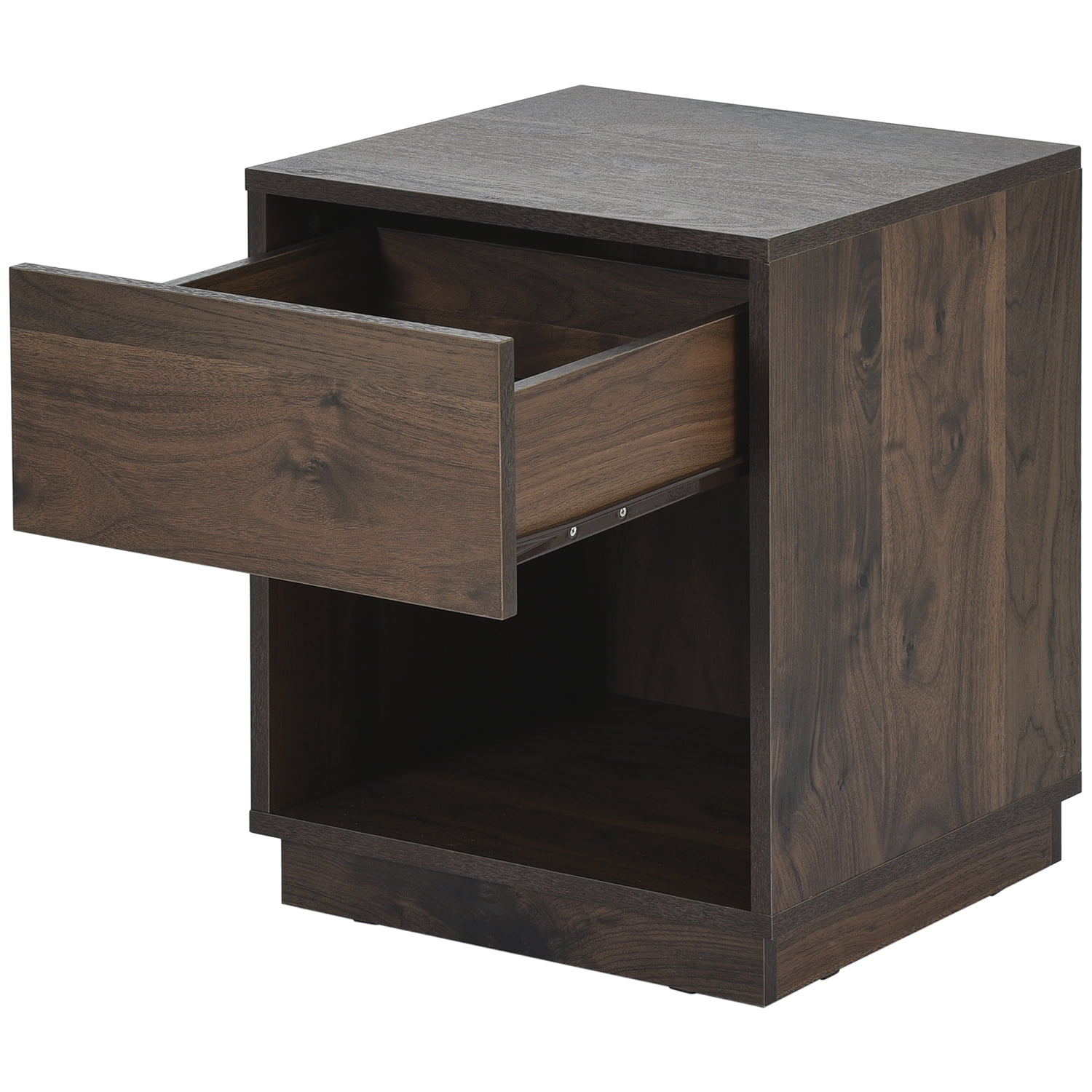 Kadyn 3 Pieces Walnut Bedroom Sets King Size Platform Bed, Queen Bed with Storage Bench, Solid Wood Nightstand and 9-Drawer Dresser for Bedroom Kadyn 3 Pieces Walnut Bedroom Sets King Size Platform Bed, Queen Bed with Storage Bench, Solid Wood Nightstand and 9-Drawer Dresser for Bedroom