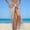 Hot Pink, variant on Plus Size Sarong Skirt for Women 2026 Summer Mesh Breathable Cut-Out Side Slit Cover Up Beach Vacation Tropical Sun Protection Coverups Midi Skirts Black XXL