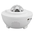 thumbnail image 3 of Proyector de estrellas con control remoto y altavoz de música Bluetooth, alimentado por USB, luz nocturna de galaxia para fiesta, regalo de cumpleaños, color blanco, 3 of 14