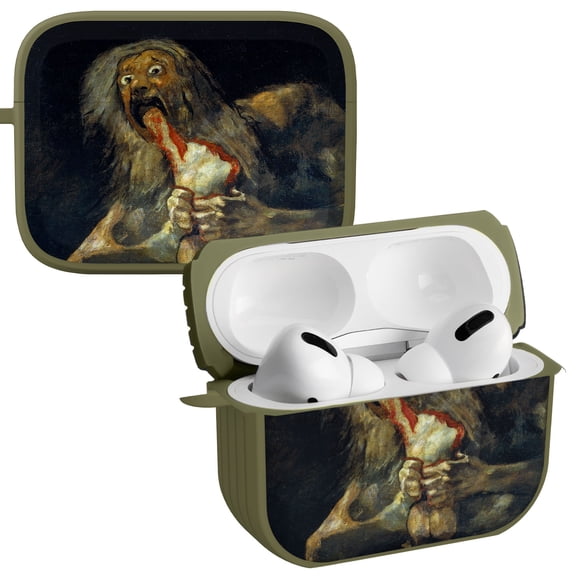 Fine Art HDX Case Cover for Apple AirPods Pro 1 & 2 (Saturn Devouring His Sun) by Affinity Bands
