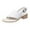 White, variant on Anuirheih Slip on Sandals Women,Women's Flat Shoes Ladies Beach Sandals Summer Non-Slip Causal Slippers(Black)