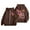 Brown, variant on larppty Puff Print Lettering Oversized Full Zip Hoodie with Pocket - Y2K Preppy Pullover for Women Teens Girls（Beige，M）