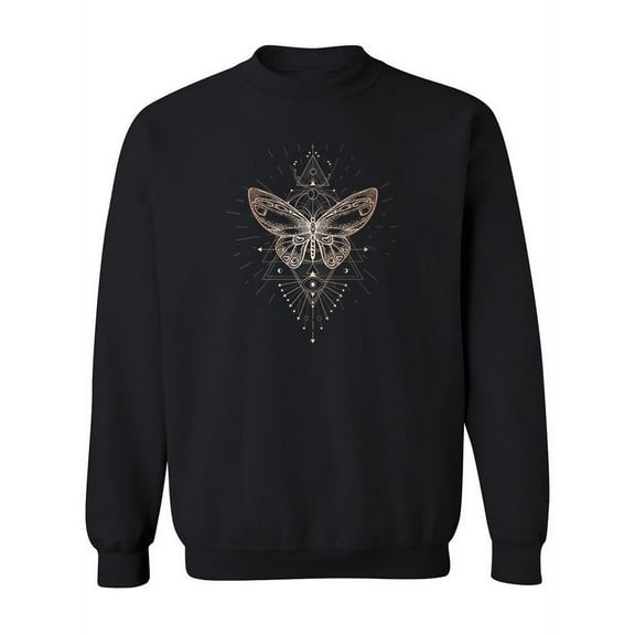 Butterfly Dream Catcher Design Sweatshirt Women -Image by Shutterstock, Female XX-Large