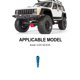 thumbnail image 4 of Brazo servo Ounissouiy para 1/8 1/10 Axial WPL Trx6 Crawler, 4 of 6