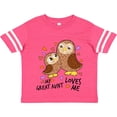 thumbnail image 3 of Inktastic My Great Aunt Loves Me- cute owl family Boys or Girls Toddler T-Shirt, 3 of 5