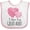 White and Pink, variant on Inktastic I Love My Great Aunt Two Hugging Hearts Boys or Girls Baby Bib