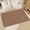 Brown, variant on Byujiro Striped Bath Mat Quick Dry Absorbent Bathroom Floor Mat Non Slip Stain Resistant Indoor Doormat Water Absorbing Rug for Bathroom, Entryway, Kitchen, 16"x24"