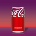 thumbnail image 2 of Pack of 2 - Coca-Cola Cherry Soda Mini Cans 6 pk / 7.5 fl oz, 2 of 5