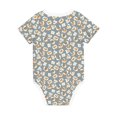 thumbnail image 2 of Rocae White Popcorn for Baby Climbing Clothes Soft Baby Romper for Active Infants Comfortable and Breathable Crawling Jumpsuit Unisex Baby Outfit 6 Months, 2 of 8