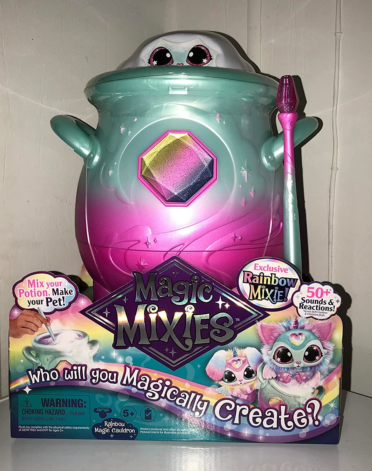 Buy Magic Mixies Magical Misting Cauldron with Exclusive Interactive 8 inch Rainbow Plush Toy and 50 Sounds and Reactions Online at Lowest Price in Japan. 391586788 Buy Magic Mixies Magical Misting Cauldron with Exclusive Interactive 8 inch Rainbow Plush Toy and 50 Sounds and Reactions Online at Lowest Price in Japan. 391586788