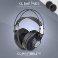 thumbnail image 5 of Brainwavz XL Large Leather Replacement Memory Foam Earpads - Suitable for Many Other Large Over The Ear Headphones -, 5 of 5
