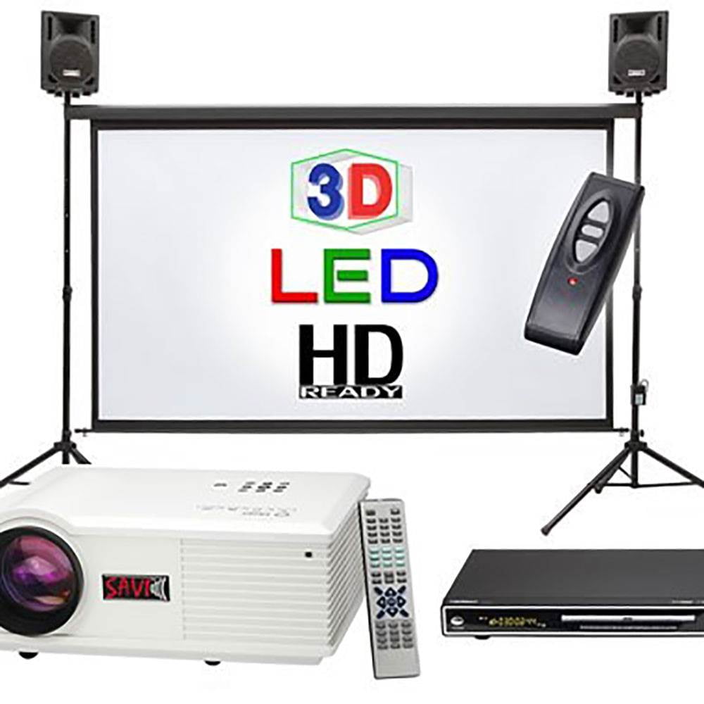 outdoor movie projector