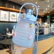 thumbnail image 3 of Botella de agua - Cute Belly Bottles Jarra de agua con marcador de tiempo 1.3L (Azul) Ehuebsd Para estrenar, 3 of 8