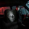 thumbnail image 2 of Halloween Creepy Old Ghost Face Car Headrest Covers, 2‑Pack Spooky Aged Monster Graphic Vehicle Seat Head Rest Protector for Car Interior Halloween Decor, 2 of 2