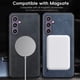 thumbnail image 4 of Magnetic For Magsafe Leather Case For Samsung Galaxy S24 S23 S22 Ultra S23 FE S21 Plus Luxury Wireless Charge Phone Back Cover, 4 of 5
