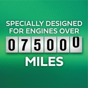 زيت محرك Castrol GTX High Mileage 10W-40 Synthetic Blend ، 5 Quarts