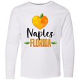 thumbnail image 3 of Inktastic Naples Florida Orange in Heart Long Sleeve Youth T-Shirt, 3 of 5