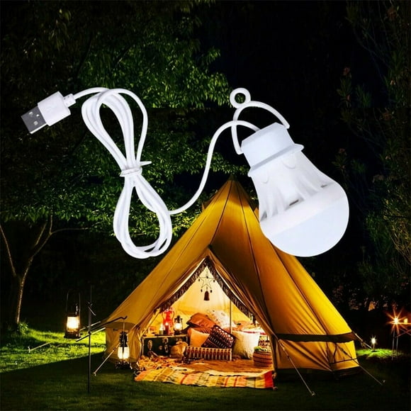 Mini Lampe de Camping Led Portable 5v Lampe Usb Éclairage pour l'Étude de Lecture Super Durable pour l'Extérieur