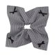 thumbnail image 2 of Decoración de scrunchie a cuadros elegante Regalo romántico Diadema elástica para fiesta de baile negro, 2 of 8