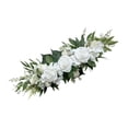 thumbnail image 4 of balikha Artificial Wedding Arch Flower Flower Arrangement,Welcome Sign s Flower Swag Rose Garland for Party Bridal Shower White, 4 of 9