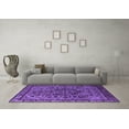 thumbnail image 3 of Ahgly Company Indoor Rectangle Oriental Purple Industrial Area Rugs, 7' x 9', 3 of 4