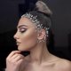 thumbnail image 4 of Silver Plated Crystal Ear Clips for Women Wedding Handmade Rhinestone Ear Cuff Clip Earrings Wedding Bridal Girl Jewelry, 4 of 4