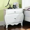 Furniture of America Aiden 2 Drawer Nightstand - White