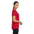 thumbnail image 3 of Sport-Tek Ladies PosiCharge Tough Tee-S (Deep Red), 3 of 6