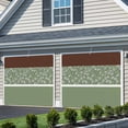thumbnail image 3 of Sage Green Brown Flowers Garage Door Cover Banner 6 x 13 FT, Classic Botanical Art Elegant Garage Door Curtains Backdrop with Grommets for Indoor Outdoor Wall Party Porch Yard Decorations Background, 3 of 9