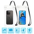 thumbnail image 3 of Bolsa impermeable para teléfono, funda a prueba de polvo para teléfono táctil para nadar con cordón, 3 of 5
